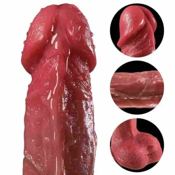 KY09-Large Dual-Density Silicone Dildo