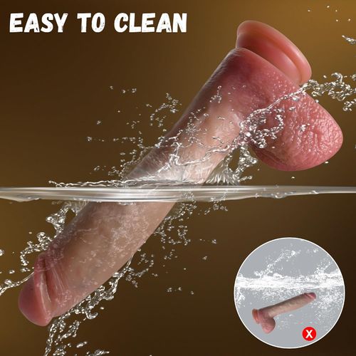 KY40-Dual-Density Suction Cup Dildo