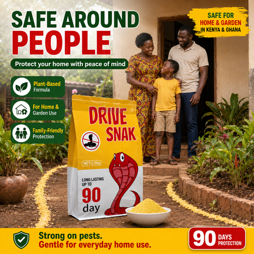5-pound bagged sulfur-based snake repellent powder, waterproof and long-lasting effect. Specially designed for outdoor use to keep snakes away, safe and easy to apply, free shipping and cash on delivery.