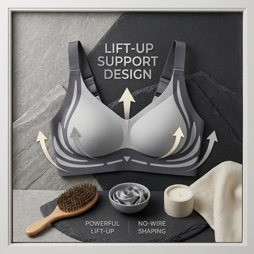 🔥HOT SALE🔥 COD！Buy 1 Get 3 😍 Seamless Support Bra — Soft, Comfortable Vest-Style Bra with Lift-Up and Side Control.Nairobi stock ships within 48H, delivered within 3days😍😍😍😍