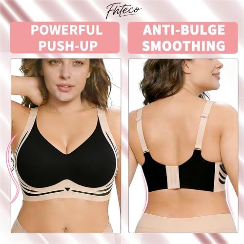 🔥HOT SALE🔥 COD！Buy 1 Get 3 😍 Seamless Support Bra — Soft, Comfortable Vest-Style Bra with Lift-Up and Side Control.Nairobi stock ships within 48H, delivered within 3days😍😍😍😍