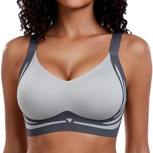 🔥HOT SALE🔥 COD！Buy 1 Get 3 😍 Seamless Support Bra — Soft, Comfortable Vest-Style Bra with Lift-Up and Side Control.Nairobi stock ships within 48H, delivered within 3days😍😍😍😍