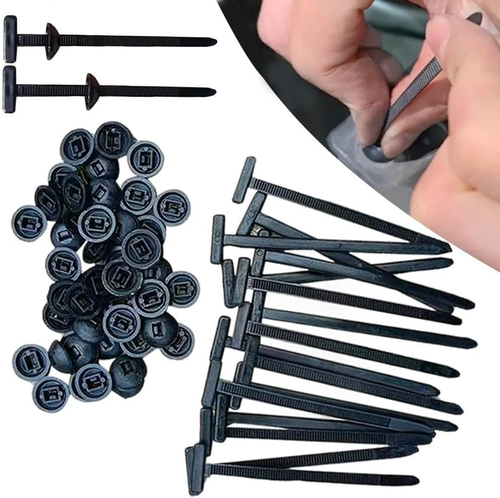 🔥HOT SALE🔥 COD！Nylon Cable Tie Buckles 100pcs Pack  — Universal Clips for Wire and Cable Management.Nairobi stock ships within 48H, delivered within 3days
