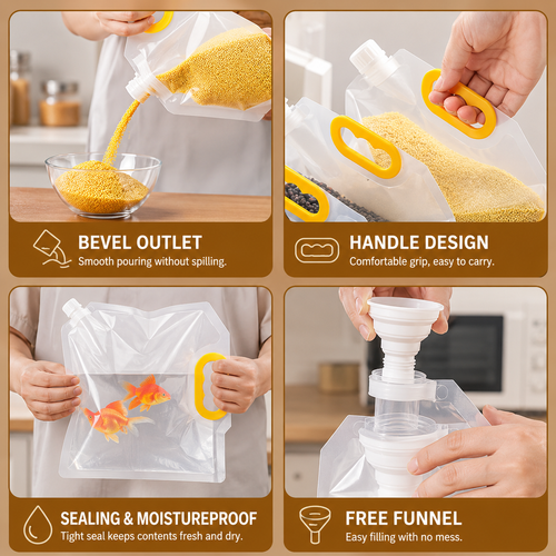 Reusable Grain Storage Bag for Rice Beans Maize and Dry Food Kenya