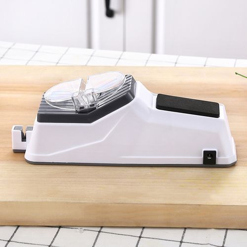 🔥HOT SALE🔥 COD！Electric Knife Sharpener — Portable Kitchen Knife Sharpening Machine with Sharpening Stone for Home Use.Nairobi stock ships within 48H, delivered within 3days