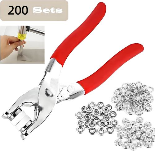 🔥Hot Sale🔥 COD 200PCS,1Click Fasten,Holds Firm,Fits All Clothing!