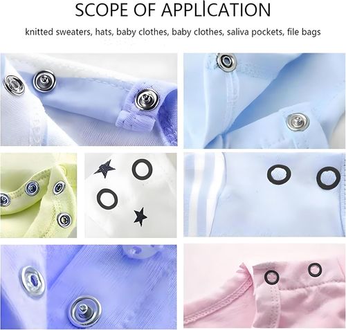 🔥Hot Sale🔥 COD 200PCS,1Click Fasten,Holds Firm,Fits All Clothing!