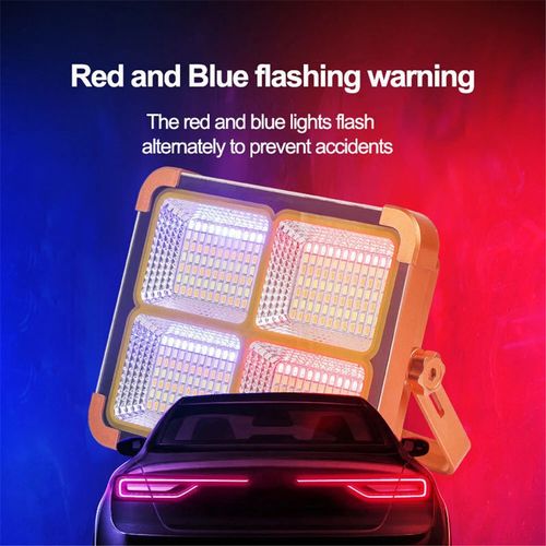 🔥HOT SALE🔥 COD！Solar Portable Rechargeable Work Light,16500mAh 120W Magnetic Flood Battery Work Light Outedoor LED Camping Lights Waterproof for Job Site Repair,Camping, Hiking, Emergency