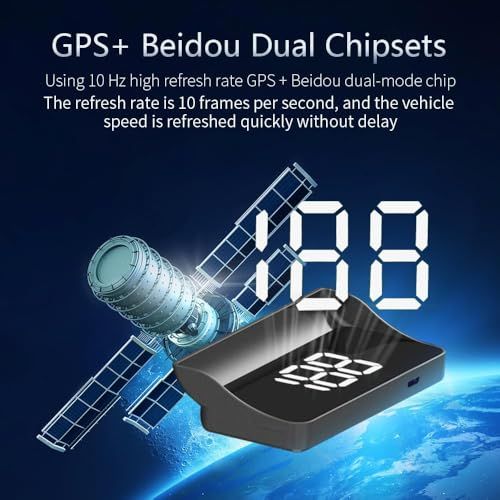 🔥Hot Seller🔥 COD！Heads Up Display for Cars for Audi RS , Windshield Speedometer Projector with Projection Reflector Digital Speedometer