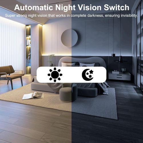 🔥Hot Seller🔥 COD！   1440P HD Mini WiFi Security Camera Indoor Wireless Rechargeable Pet Home Office Surveillance with Motion Detection, Night Vision,  Cloud SD Storage & App Control