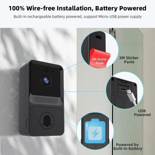 Wireless Video Doorbell Camera Kenya 1080P Smart WiFi Doorbell with Night Vision Two Way Audio Home Security