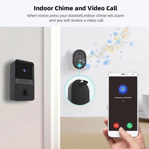Wireless Video Doorbell Camera Kenya 1080P Smart WiFi Doorbell with Night Vision Two Way Audio Home Security
