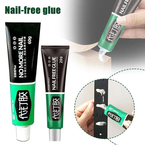 Nail Free Glue Kenya Strong Wall Adhesive No Drilling Waterproof Multipurpose Bond Buy One Get Five Offer