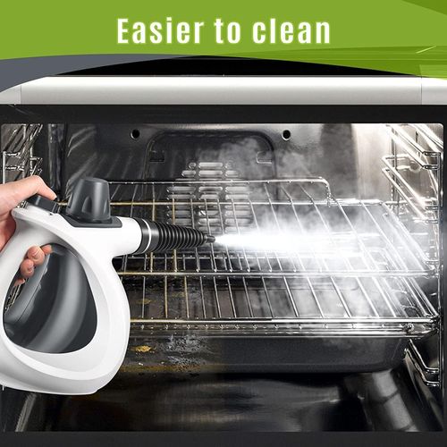 🔥Hot Seller🔥 COD！Pressurized Handheld Multi-Surface Natural Steam Cleaner with 12 pcs Accessories, Multi-Purpose Steamer for Home Use, Steamer for Cleaning Floor, Upholstery, Grout and Car