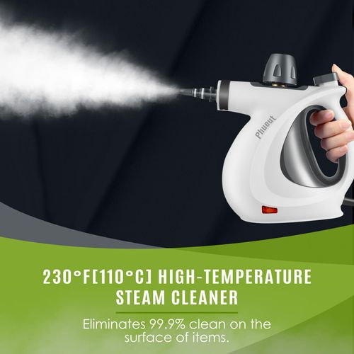 🔥Hot Seller🔥 COD！Pressurized Handheld Multi-Surface Natural Steam Cleaner with 12 pcs Accessories, Multi-Purpose Steamer for Home Use, Steamer for Cleaning Floor, Upholstery, Grout and Car