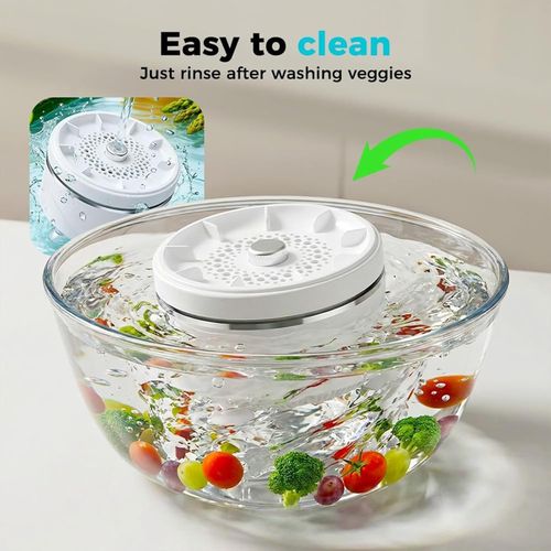 🔥Hot Seller🔥 COD！Waterproof Fruit and Vegetable Cleaner with Titanium Electrolysis Purification for Home Kitchen - Portable Produce Cleaner Device