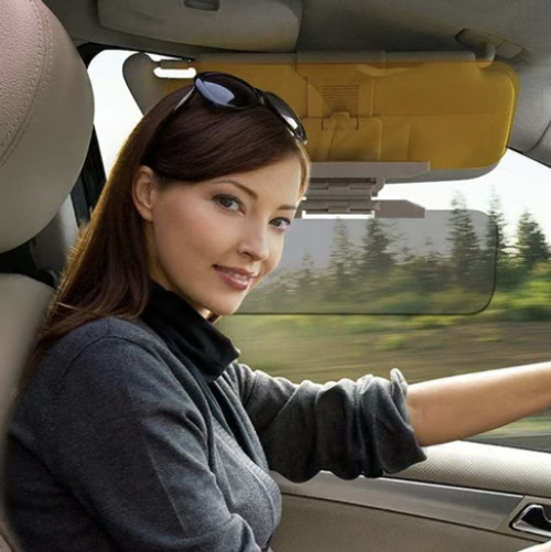 🚗Universal Car Sun Visor - 🔥Car Anti-Glare Visor for Day & Night