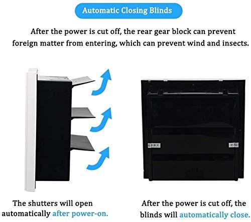 Low-noise extractor fan with wall and window dual installation options. Efficient air circulation, widely used for ventilation in kitchen and bathroom, durable and practical for home use, free shipping and cash on delivery.
