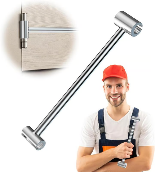 Hinge gap adjustment wrench