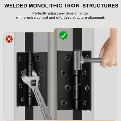 Hinge gap adjustment wrench