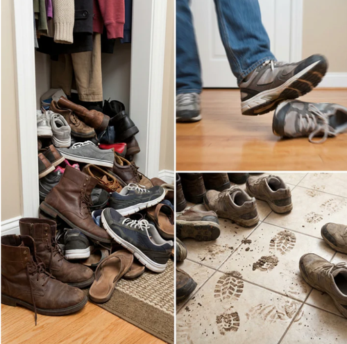 Buy one get one free—Hallway standing shoe rack