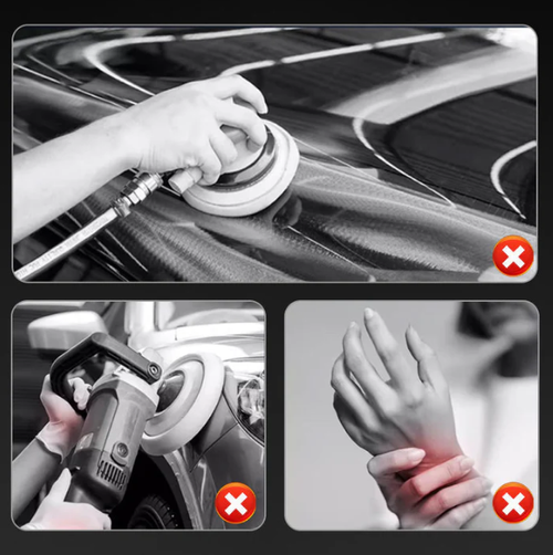 Rechargeable wireless car polisher