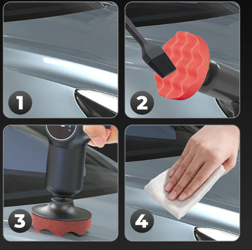 Rechargeable wireless car polisher