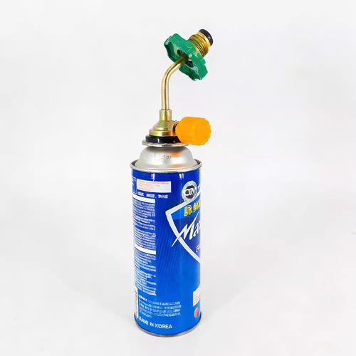Sturdy zinc alloy & copper cylinder refill adapter built with pressure release valve, safe and reliable for gas transfer work, free shipping and cash on delivery.