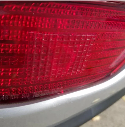 Car Light Repair Sticker
