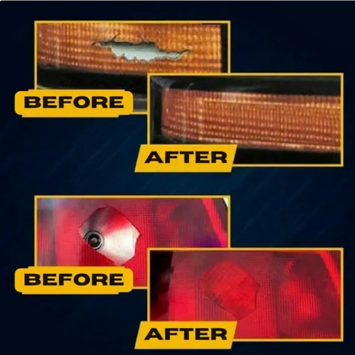 Car Light Repair Sticker