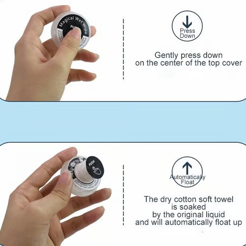 Hand wipes (50 wipes per pack)