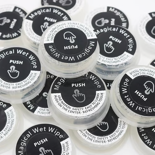 Hand wipes (50 wipes per pack)