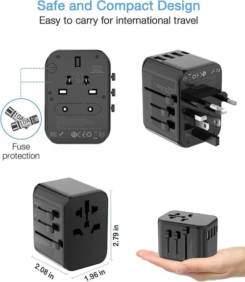 Multifunctional Universal Travel Adapter