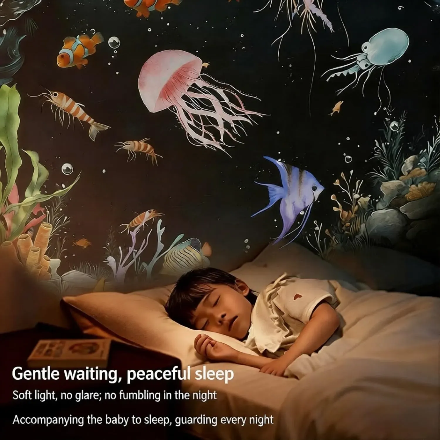 2 in 1 Galaxy Starry Sky Night Light Projector, 6 Projection Films 360° Adjustable Brightness LED Star Projector Lamp for Bedroom Ceiling Car Decoration Gift