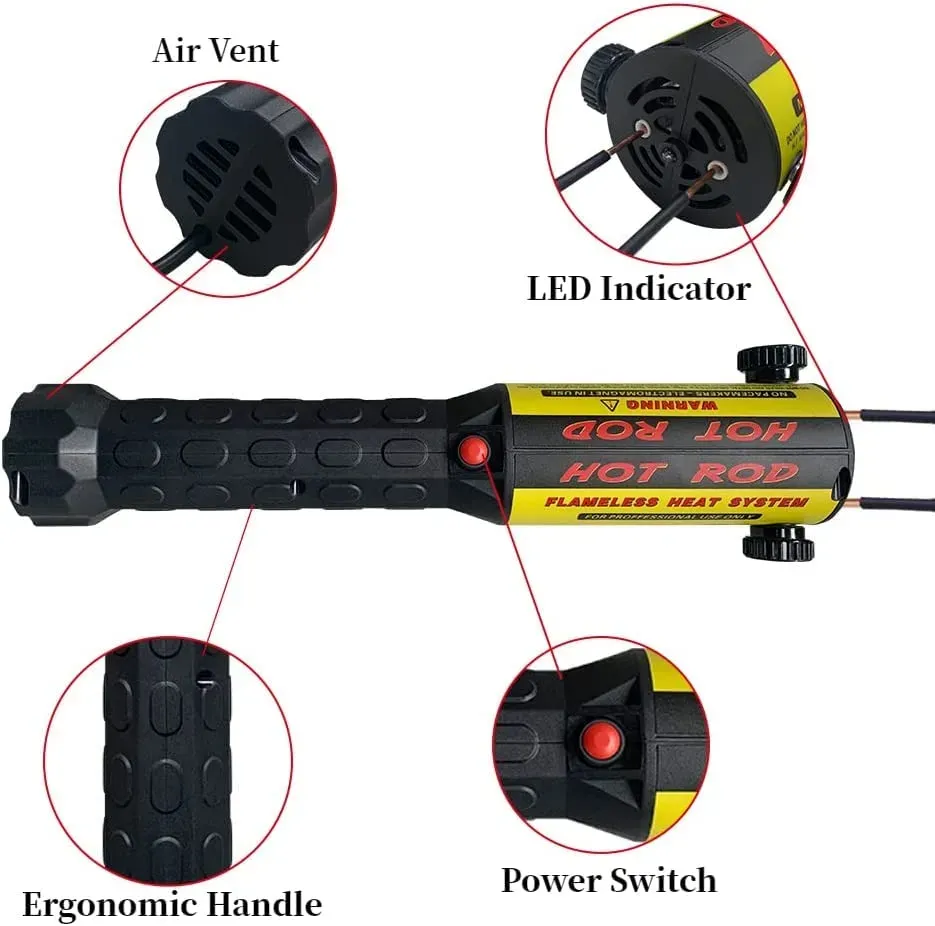 1000W 220V Handheld Magnetic Induction Heater Kit, Flameless Rusty Bolt & Screw Removal Tool with 8 Coils and Storage Case for Automotive Repair Work