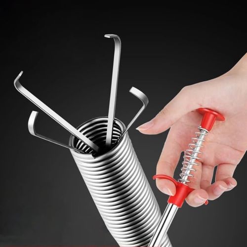 3 Meter Flexible Claw Pickup Grabber Tool, Retractable Drain Hair Remover and Toilet Clog Cleaner for Sink Drain Debris Removal Buy 1 Get 10