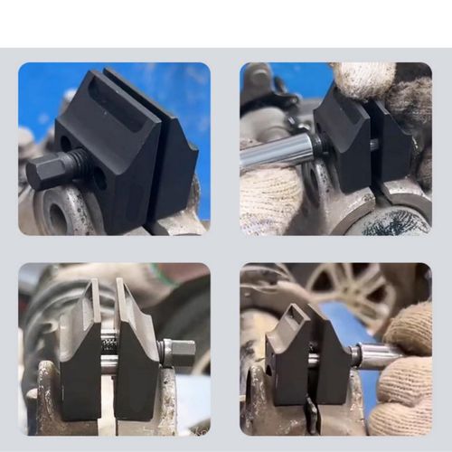 Heavy-Duty Dual-End Strut Hub Steering Knuckle Spreader, Automotive Suspension Strut Split Spreader and Lower Ball Joint Separator Tool Compatible with Most Vehicle Models