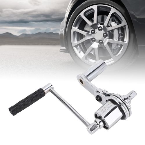 1 to 16 Ratio Torsion Multiplier Labor Saving Lug Nut Wrench, Heavy Duty Tire Nut Remover Equipped with 17mm 19mm 21mm Sockets Made of Chrome Vanadium Alloy Steel for Automobile Tire Disassembly