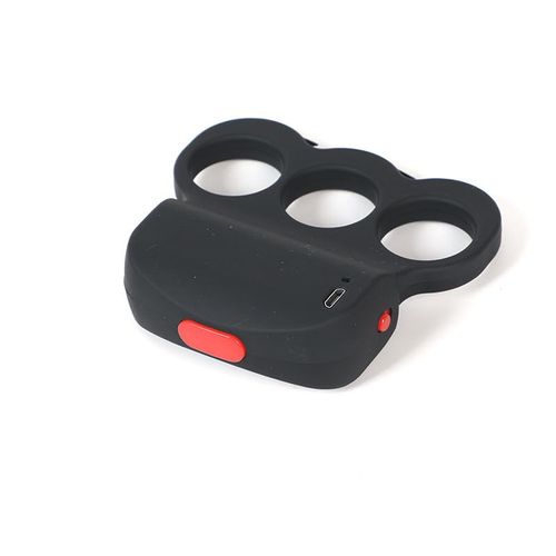 ABS Plastic Three-Finger Shell Knuckle Full Kit with Finger Grip, Outdoor Self-Defense Hand Accessories for Tactical Training & Personal Protection