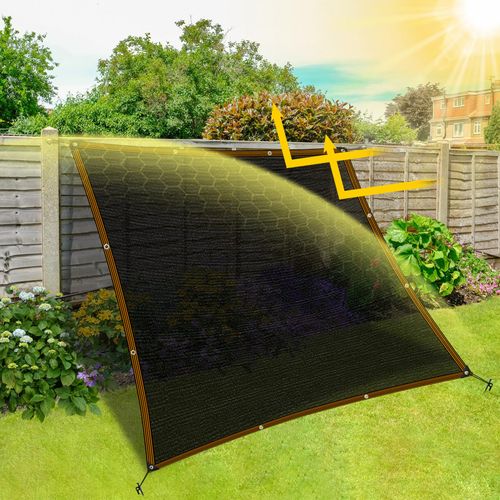 Buy 1 Get 2 90% Shade Cloth Mesh Tarp with Grommets for Garden, Greenhouse, Vegetables, Chicken Coop, Pergola and Patio Cover, Outdoor Sun Shade Netting, COD Free Shipping and Pay on Delivery