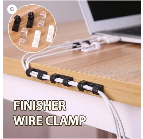 ✨Home Essentials：Finisher Wire Clamp🔥 40PCS | FINISHER WIRE CLAMP
