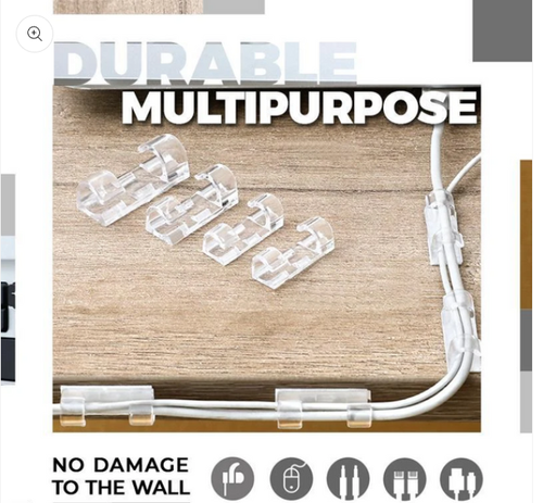 ✨Home Essentials：Finisher Wire Clamp🔥 40PCS | FINISHER WIRE CLAMP