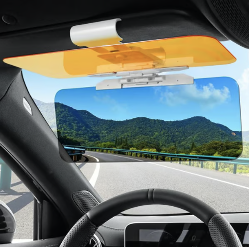 🚗Universal Car Sun Visor - 🔥Car Anti-Glare Visor for Day & Night , Car sunshade anti-glare