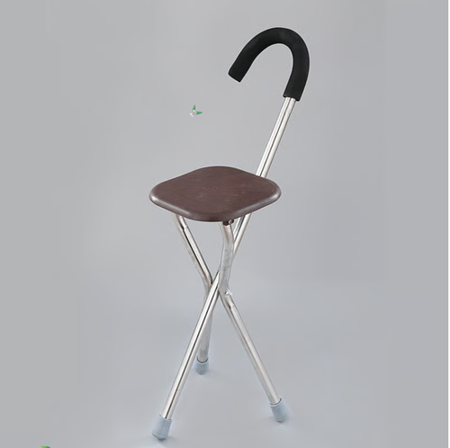 elderly crutch stool