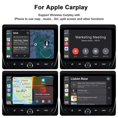 Automatic AI wireless CarPlay adapter