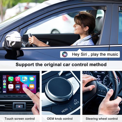 Automatic AI wireless CarPlay adapter