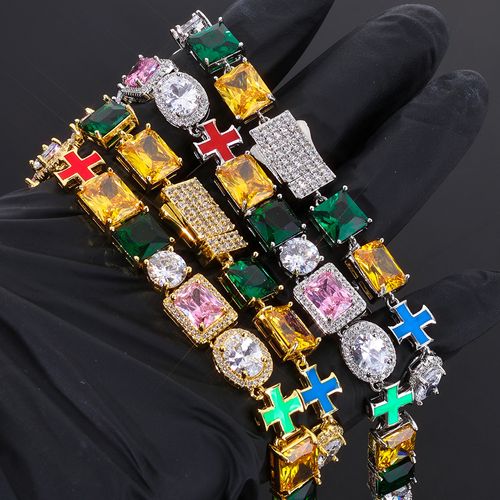 Hip-Hop Cross Necklace