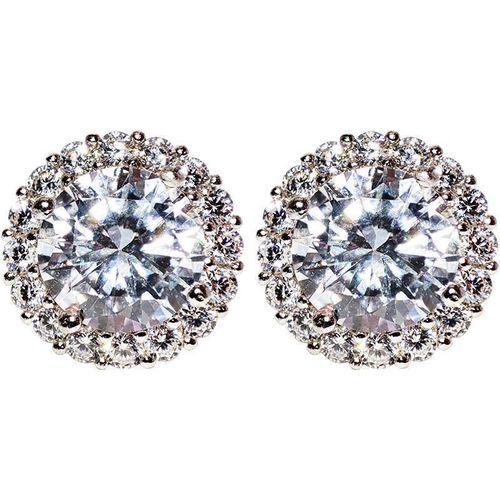 12mm Oversized Pave Diamond Hip-Hop Earrings