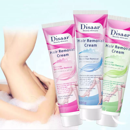 Creme depilatório indolor de 3 minutos para homens e mulheres