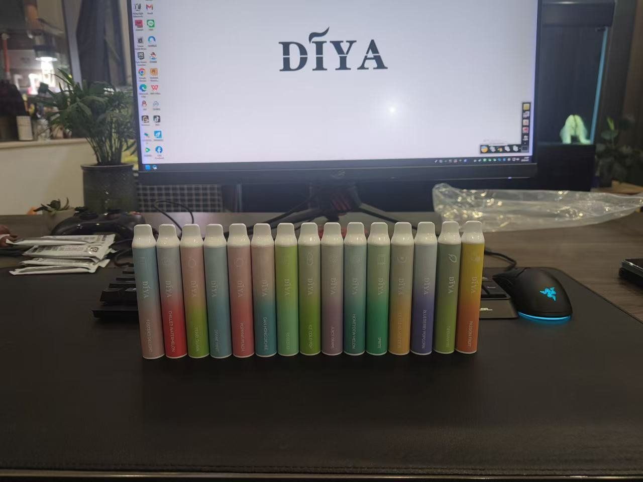Diya 7500 Puffs 拋棄式電子煙 叮啞一次性煙桿 新款上市 可充電霧化桿